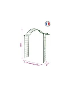 Arche "portique" Coloris Vert Sapin Ou Fer Vieilli - Vert Sapin 7 Arche "portique" Coloris Vert Sapin Ou Fer Vieilli - Vert Sapin -Garantia Soldes Magasin arche portique coloris vert sapin ou fer vieilli 4