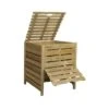 Bac à Compost 800L Jardipolys En Bois Traité -Garantia Soldes Magasin bac a compost 800l jardipolys en bois traite