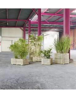 Bac Carré Küb En Bois Traité Autoclave - 40x40xH28 Cm -Garantia Soldes Magasin bac carre kueb taille au choix en bois traite autoclave 7