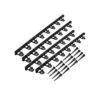 Bordure Pour Gazon Noire X 4 -Garantia Soldes Magasin bordure pour gazon noire x 4