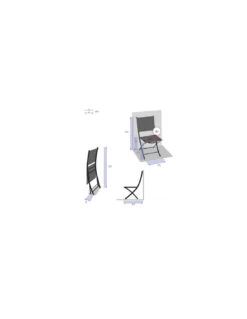Chaise De Jardin Pliante Essentia - Lin / Blanc 6 Chaise De Jardin Pliante Essentia - Lin / Blanc -Garantia Soldes Magasin chaise de jardin pliante essentia lin blanc 1