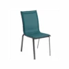 Chaise Empilable Axant Anthracite / Bleu Canard -Garantia Soldes Magasin chaise empilable axant anthracite bleu canard
