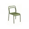 Chaise EOS Empilable En Aluminium - AMANDE -Garantia Soldes Magasin chaise eos empilable en aluminium amande