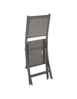 Chaise Pliante Essentia - Aluminium Tonka Assise Wengé -Garantia Soldes Magasin chaise pliante essentia aluminium tonka assise wenge 2