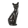 Chat Déco H58 Cm Au Choix Noir Ou Ivoire -Garantia Soldes Magasin chat deco h58 cm au choix noir ou ivoire