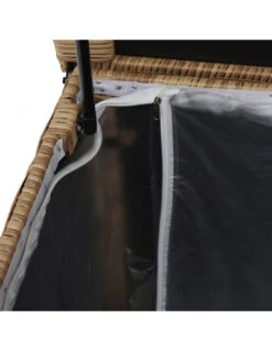 Coffre De Rangement Bayana - Résine Tressée - Savana -Garantia Soldes Magasin coffre de rangement bayana resine tressee savana 3