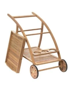 Desserte De Jardin TIWI Acacia Avec Plateau Amovible -Garantia Soldes Magasin desserte de jardin tiwi acacia avec plateau amovible 2