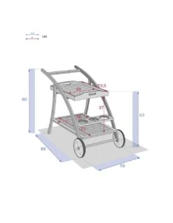 Desserte De Jardin TIWI Acacia Avec Plateau Amovible -Garantia Soldes Magasin desserte de jardin tiwi acacia avec plateau amovible 3