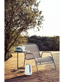 Fauteuil Bas De Jardin Coolside Empilable - Acier Et Batyline - Romarin -Garantia Soldes Magasin fauteuil bas de jardin coolside empilable acier et batyline 2