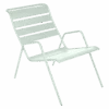 Fauteuil Bas Monceau Empilable En Métal - Menthe Glaciale -Garantia Soldes Magasin fauteuil bas monceau empilable en metal