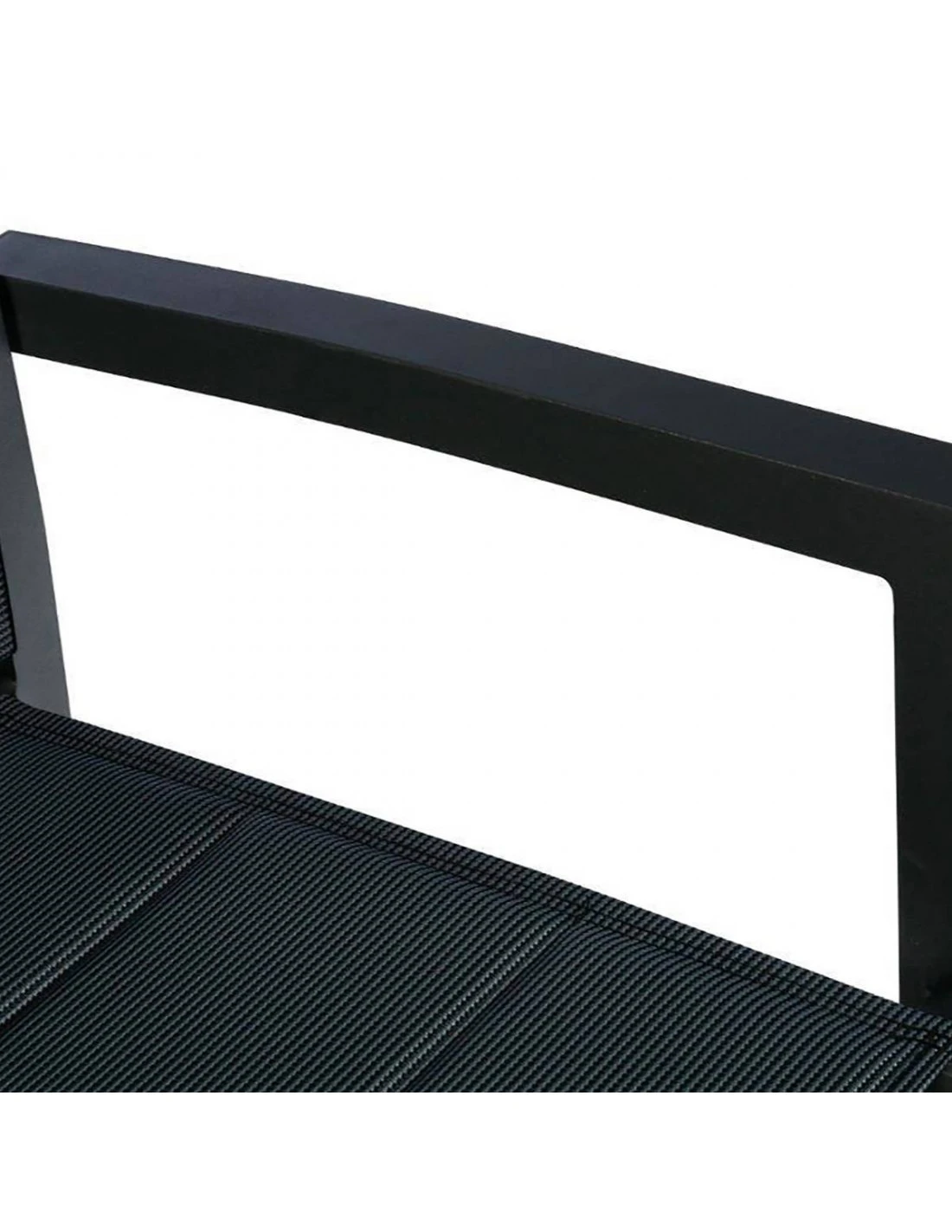 Fauteuil De Jardin Allure Empilable - Aluminium Et Texaline Matelassée - Graphite / Poivre 5 Fauteuil De Jardin Allure Empilable - Aluminium Et Texaline Matelassée - Graphite / Poivre – Image 3