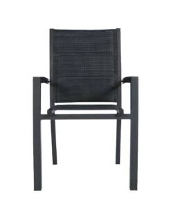 Fauteuil De Jardin Allure Empilable - Aluminium Et Texaline Matelassée - Graphite / Poivre 12 Fauteuil De Jardin Allure Empilable - Aluminium Et Texaline Matelassée - Graphite / Poivre -Garantia Soldes Magasin fauteuil de jardin allure empilable aluminium et texaline matelassee graphite poivre 4