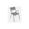 Fauteuil De Jardin Bridge Monceau Empilable Métal - Romarin -Garantia Soldes Magasin fauteuil de jardin bridge monceau empilable metal 7