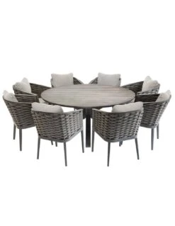 Fauteuil De Jardin Embruns - Aluminium Et Maille Tressée -Garantia Soldes Magasin fauteuil de jardin embruns aluminium et maille tressee 2