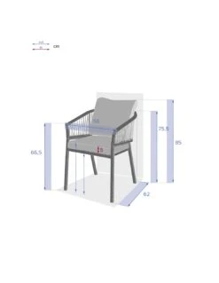 Fauteuil De Jardin Oriengo - Olive Et Graphite -Garantia Soldes Magasin fauteuil de jardin oriengo olive et graphite 3