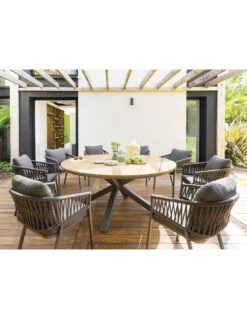 Fauteuil De Jardin Oriengo - Olive Et Graphite -Garantia Soldes Magasin fauteuil de jardin oriengo olive et graphite 4