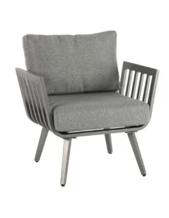 Fauteuil De Jardin Paradize - Aluminium Graphite - Hespéride