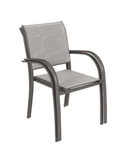 Fauteuil De Jardin Piazza - Aluminium Tonka - Noisette / Tonka -Garantia Soldes Magasin fauteuil de jardin piazza aluminium tonka noisette tonka 1