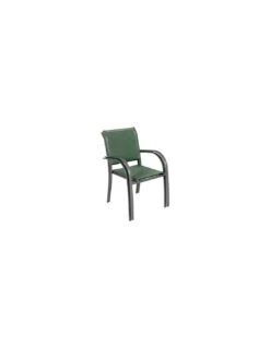Fauteuil De Jardin Piazza Empilable - Aluminium Graphite - Graphite / Olive 7 Fauteuil De Jardin Piazza Empilable - Aluminium Graphite - Graphite / Olive -Garantia Soldes Magasin fauteuil de jardin piazza empilable aluminium graphite graphite olive 1