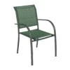 Fauteuil De Jardin Piazza Empilable - Aluminium Graphite - Graphite / Olive -Garantia Soldes Magasin fauteuil de jardin piazza empilable aluminium graphite graphite olive