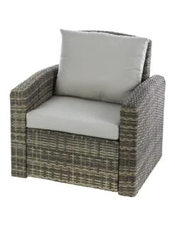 Fauteuil De Jardin Polynésia - Résine Tressée - Naturae -Garantia Soldes Magasin fauteuil de jardin polynesia resine tressee 2