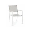 Fauteuil Empilable - Aluminium Blanc Cloud -Garantia Soldes Magasin fauteuil empilable aluminium blanc cloud