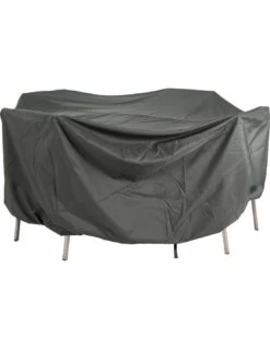 Housse Pour Ensemble Table Et Fauteuils 300 X 220 X 90 Cm Grise