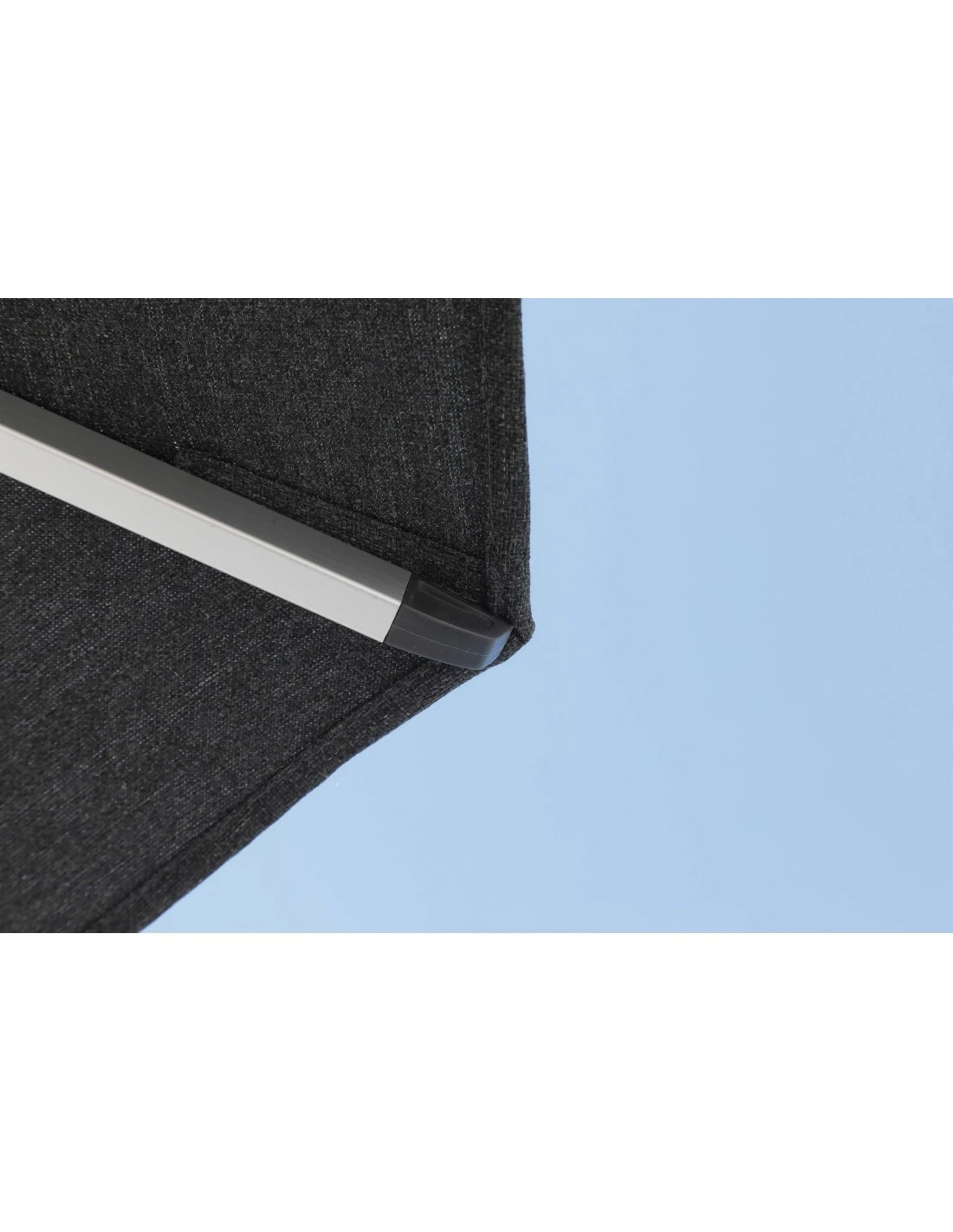 Parasol 300 Alu Anodisé Auto Inclinable Gris Chiné Clair 5 Parasol 300 Alu Anodisé Auto Inclinable Gris Chiné Clair – Image 3