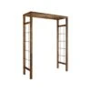 Pergola Double Droite IKEBANA De 160x214x60 Cm Teintée Marron -Garantia Soldes Magasin pergola double droite ikebana de 160x214x60 cm teintee marron
