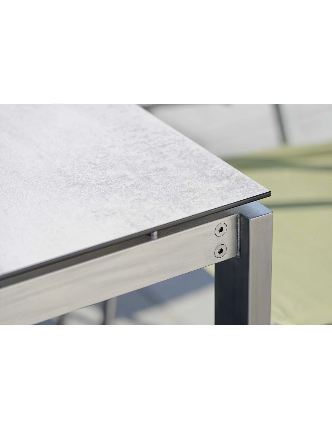Plateau De Table HPL 200 X 100 Cm - Stern - HPL SILVERSTAR GRIS CLAIR 4 Plateau De Table HPL 200 X 100 Cm - Stern - HPL SILVERSTAR GRIS CLAIR – Image 2