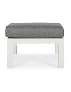 Pouf Ottoman Kledi Aluminium Gris Lunar -Garantia Soldes Magasin pouf ottoman kledi aluminium gris lunar 3