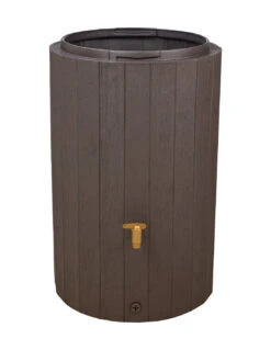 Garantia Récupérateur D'eau Madera 220 L Brun Avec Couvercle -Garantia Soldes Magasin recuperateur d eau madera 220 l brun avec couvercle 1