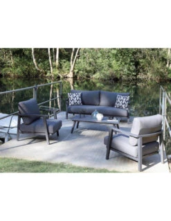 Salon De Jardin 4 Places Lava - Aluminium/Coussins Sundbrella- Graphite 13 Salon De Jardin 4 Places Lava - Aluminium/Coussins Sundbrella- Graphite -Garantia Soldes Magasin salon de jardin 4 places lava aluminiumcoussins sundbrella graphite 5