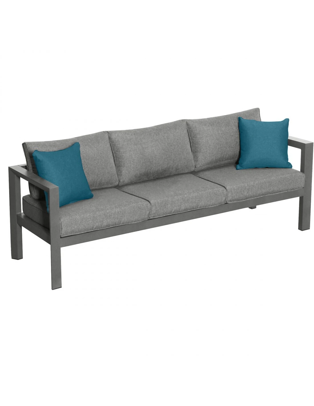 Salon De Jardin 5 Places Evasion - Aluminium Et Coussins Polyester - Tonka 5 Salon De Jardin 5 Places Evasion - Aluminium Et Coussins Polyester - Tonka – Image 3