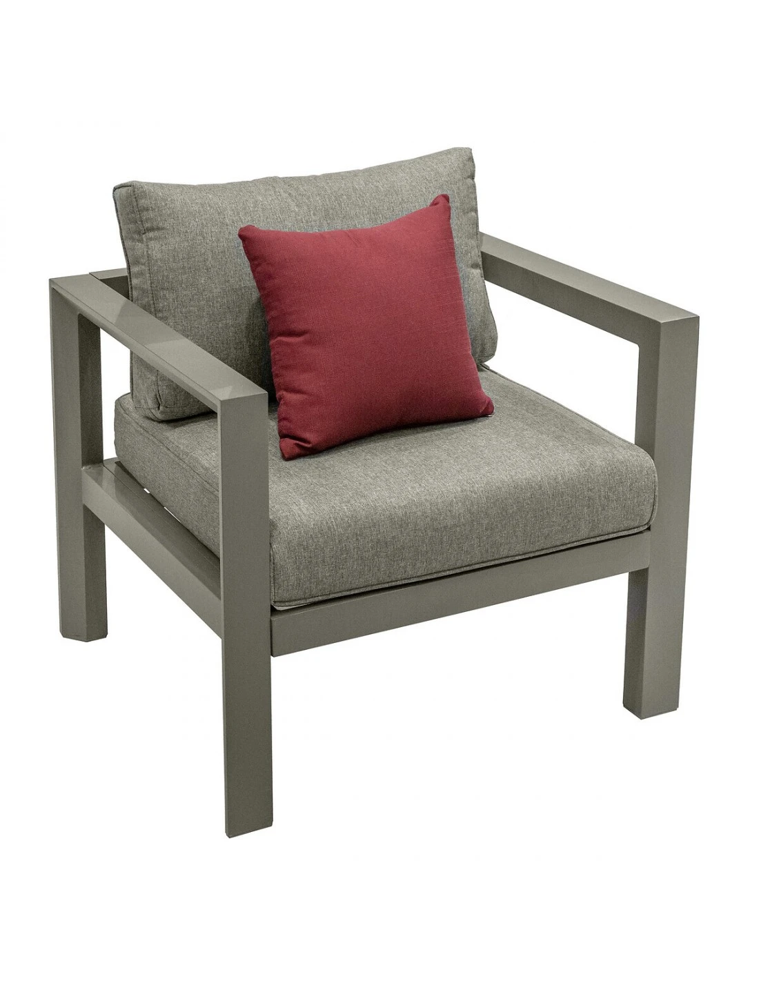 Salon De Jardin 5 Places Evasion - Aluminium Et Coussins Polyester - Tonka 7 Salon De Jardin 5 Places Evasion - Aluminium Et Coussins Polyester - Tonka – Image 5