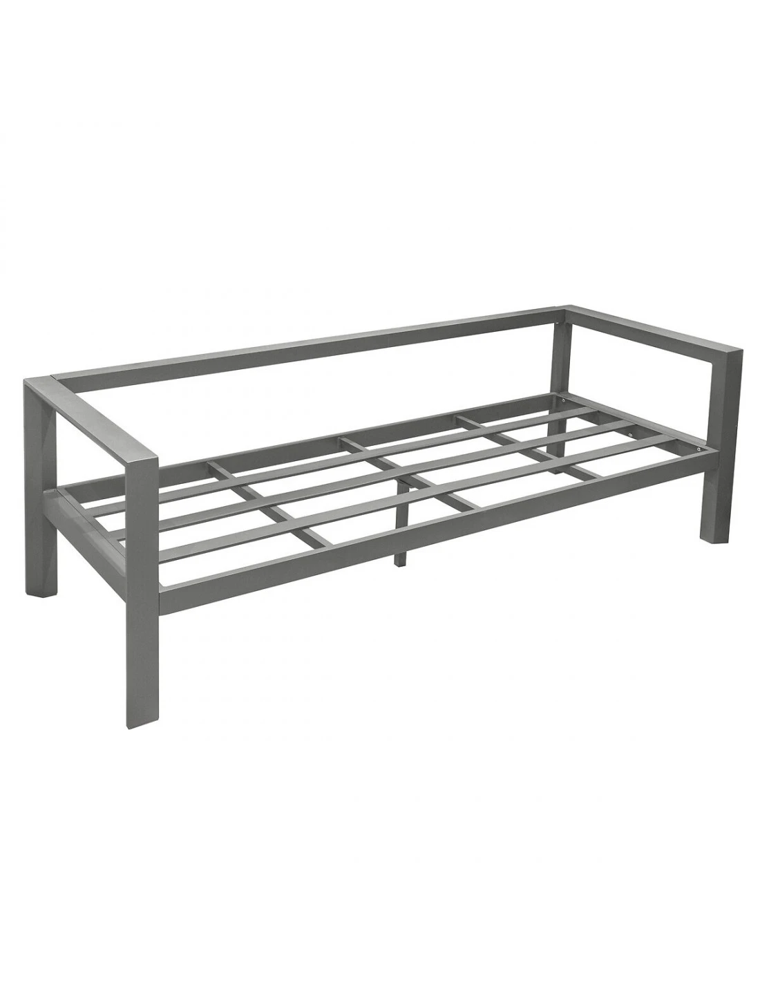 Salon De Jardin 5 Places Evasion - Aluminium Et Coussins Polyester - Graphite 6 Salon De Jardin 5 Places Evasion - Aluminium Et Coussins Polyester - Graphite – Image 4