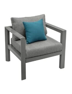 Salon De Jardin 5 Places Evasion - Aluminium Et Coussins Polyester - Graphite 16 Salon De Jardin 5 Places Evasion - Aluminium Et Coussins Polyester - Graphite -Garantia Soldes Magasin salon de jardin 5 places evasion aluminium et coussins polyester 3