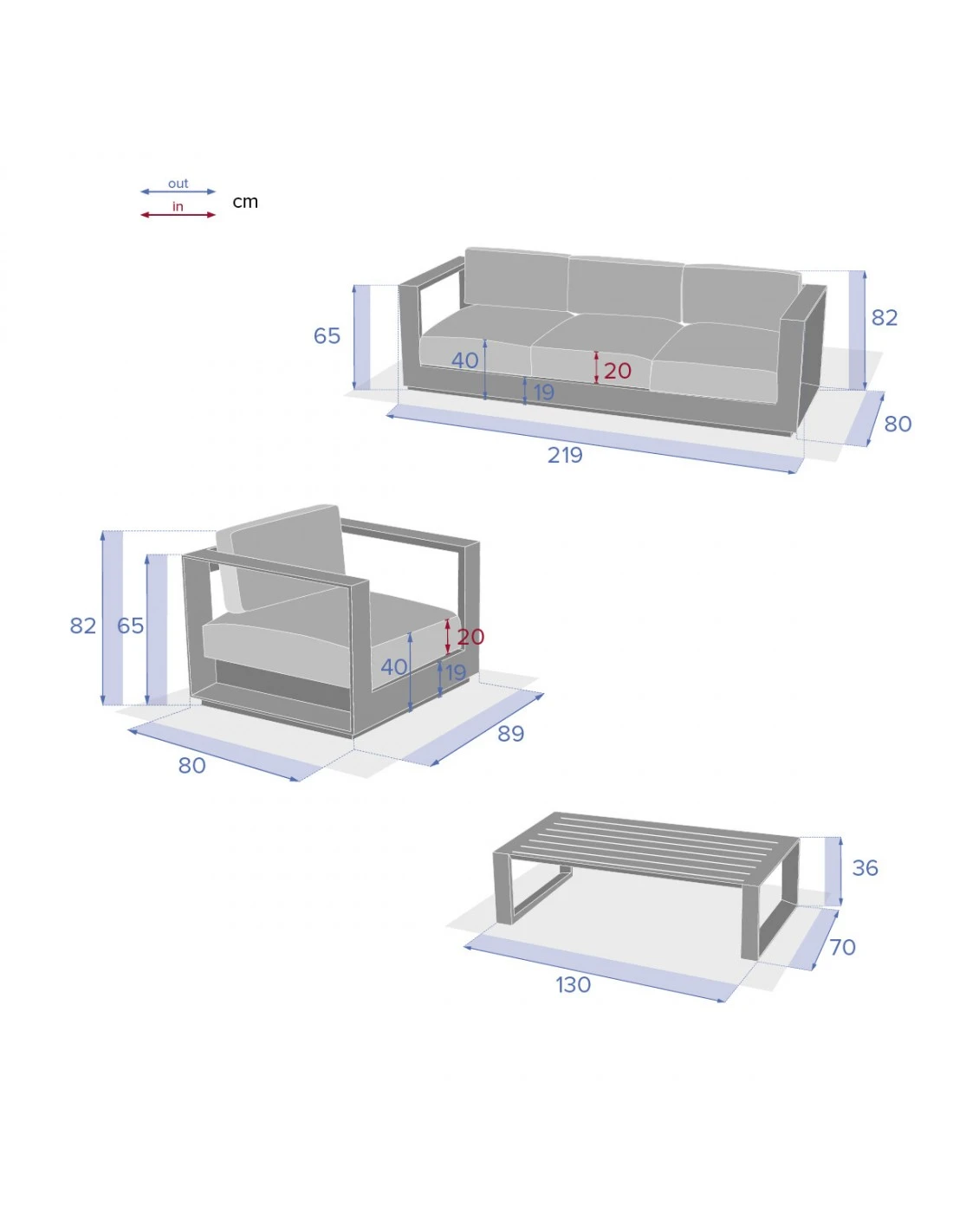 Salon De Jardin Allure 5 Places - Aluminium Graphite - Graphite 8 Salon De Jardin Allure 5 Places - Aluminium Graphite - Graphite – Image 6
