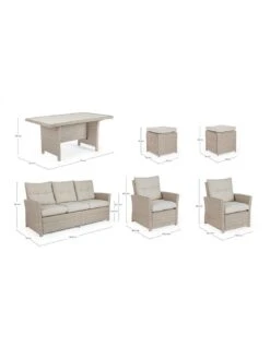Salon De Jardin Ariel - 7 Places - Résine Synthétique Naturel 20 Salon De Jardin Ariel - 7 Places - Résine Synthétique Naturel -Garantia Soldes Magasin salon de jardin ariel 7 places resine synthetique naturel 6