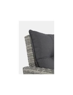 Salon De Jardin Ariel - Résine Tressée Grise - 7 Places -Garantia Soldes Magasin salon de jardin ariel resine tressee grise 7 places 7