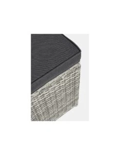 Salon De Jardin Ariel - Résine Tressée Grise - 7 Places -Garantia Soldes Magasin salon de jardin ariel resine tressee grise 7 places 8