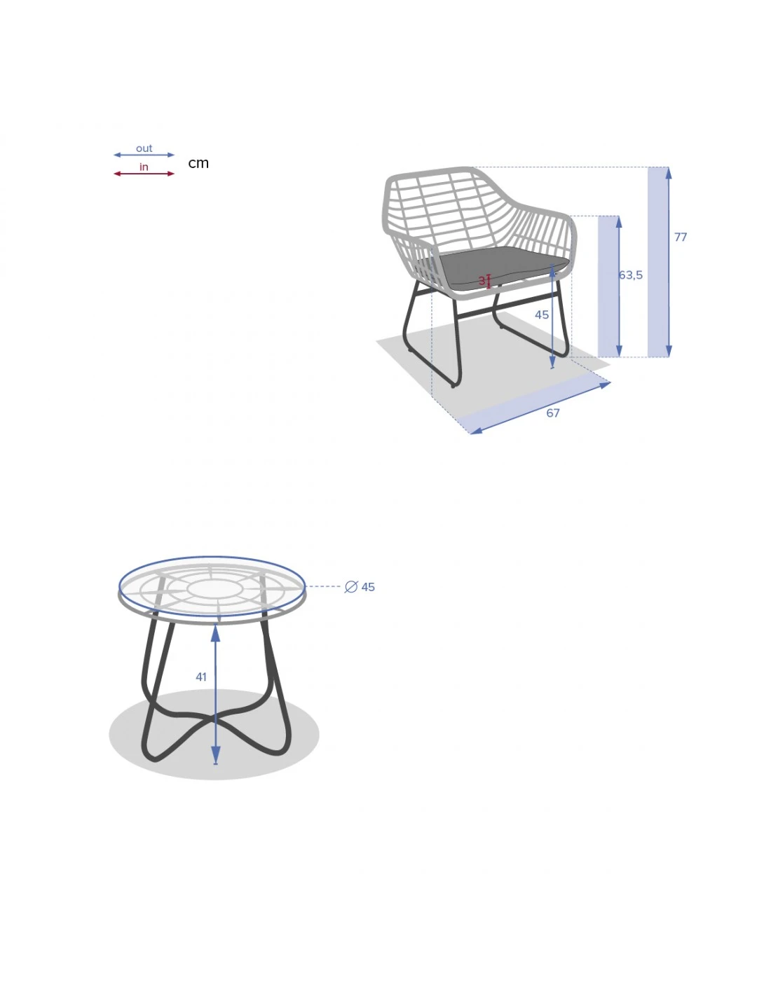 Salon De Jardin Duo Lambada - 2 Fauteuils Et Table Basse Ronde 10 Salon De Jardin Duo Lambada - 2 Fauteuils Et Table Basse Ronde – Image 8