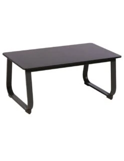 Salon De Jardin Gili 4 Places - Aluminium Et Texaline - Graphite / Anthracite Chiné -Garantia Soldes Magasin salon de jardin gili 4 places aluminium et texaline 4