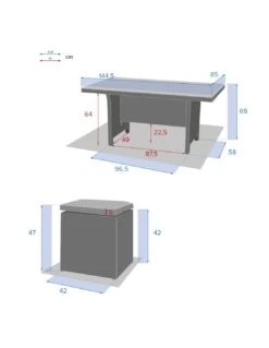 Salon Repas Mayari 7 Places - Résine Tressée Terre D'ombre -Garantia Soldes Magasin salon repas mayari 7 places resine tressee terre d ombre 10