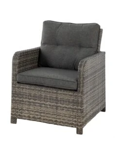 Salon Repas Mayari 7 Places - Résine Tressée Terre D'ombre -Garantia Soldes Magasin salon repas mayari 7 places resine tressee terre d ombre 5