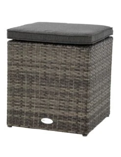 Salon Repas Mayari 7 Places - Résine Tressée Terre D'ombre -Garantia Soldes Magasin salon repas mayari 7 places resine tressee terre d ombre 8