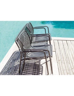 Salon Set Lounge Bitti 4 Pièces En Aluminium - Graphite -Garantia Soldes Magasin salon set lounge bitti 4 pieces en aluminium graphite 1