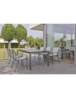 Structure De Table 160 X 90 Cm Graphite - Stern -Garantia Soldes Magasin structure de table 160 x 90 cm graphite stern 1 4