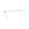 Structure De Table 250 X 100 Cm Aluminium Blanc -Garantia Soldes Magasin structure de table 250 x 100 cm aluminium blanc stern