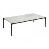 Table Basse Ambiance - Aluminium/Céramique - Graphite 1 Table Basse Ambiance - Aluminium/Céramique - Graphite -Garantia Soldes Magasin table basse ambiance aluminiumceramique graphite